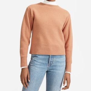 Everlane The ReCashmere Stroopwafel Crew Sweater